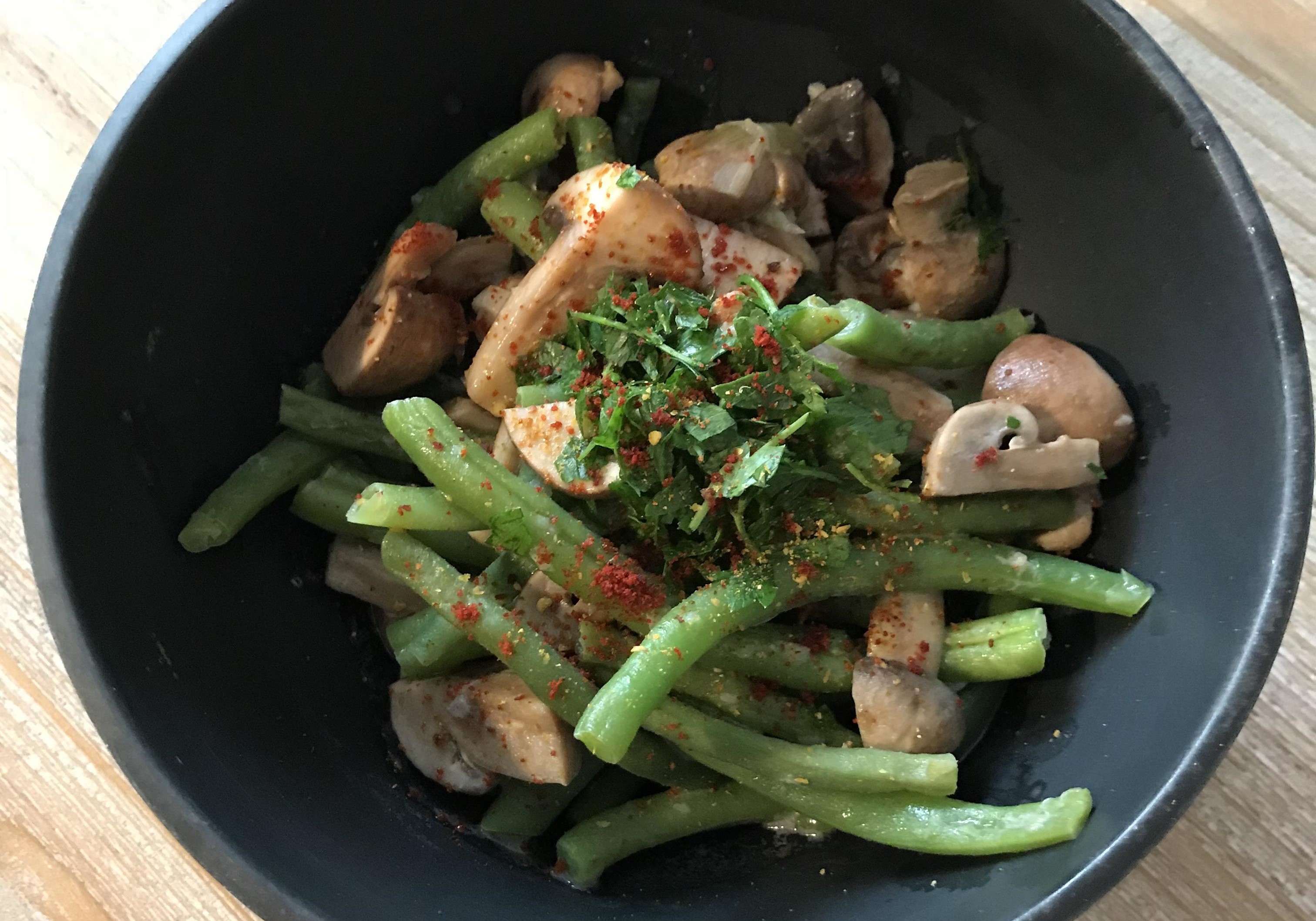 Wok De Haricots Verts Association Miam