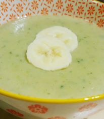 Soupe courgette à la banane